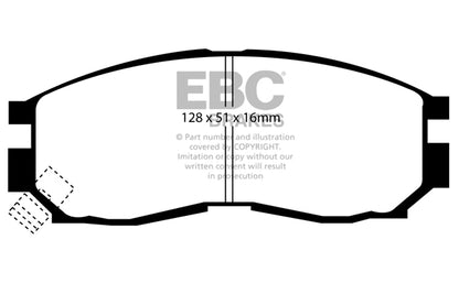 EBC Ultimax Front Brake Pads DP830