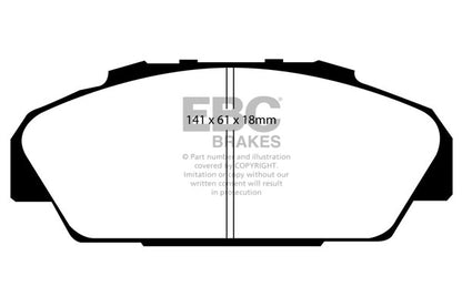 EBC Ultimax Front Brake Pads DP831