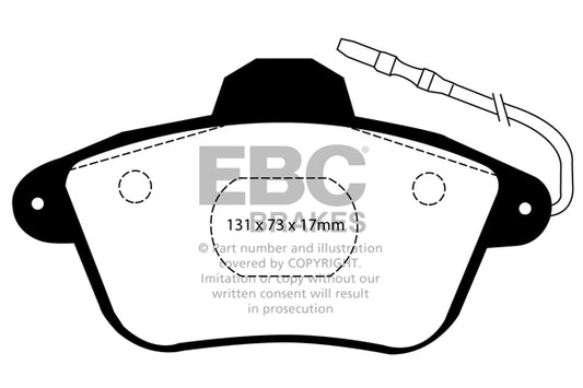 EBC Ultimax Front Brake Pads DP882/2