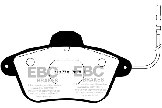 EBC Ultimax Front Brake Pads DP882
