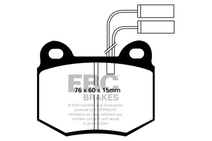 EBC Ultimax Front Brake Pads DP912