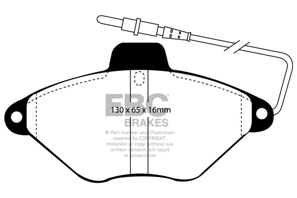 EBC Ultimax Front Brake Pads DP943