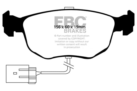 EBC Ultimax Front Brake Pads DP956