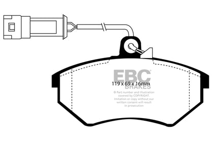 EBC Ultimax Front Brake Pads DP982/2