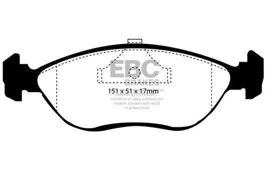 EBC Ultimax Front Brake Pads DP989
