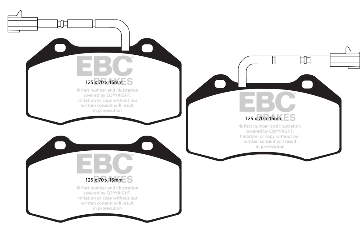 EBC Ultimax Front Brake Pads DPX2021/2