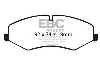 EBC Ultimax Front Brake Pads DPX2060