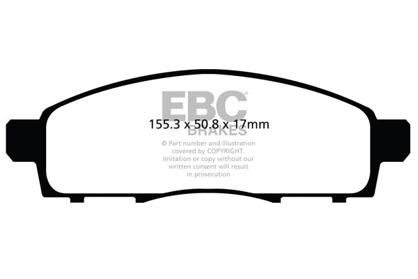 EBC Ultimax Front Brake Pads DPX2122