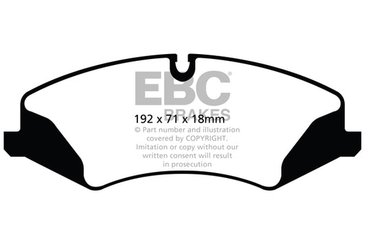EBC Ultimax Front Brake Pads DPX2123