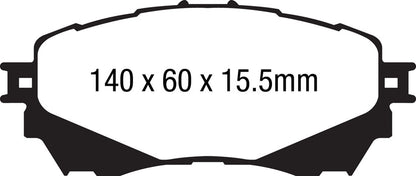 EBC Ultimax Front Brake Pads DPX2170