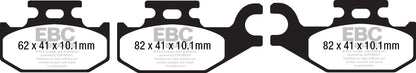 EBC Ultimax Front Brake Pads DPX2182