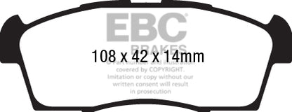 EBC Ultimax Front Brake Pads DPX2184