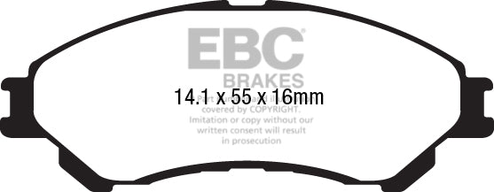 EBC Ultimax Front Brake Pads DPX2217