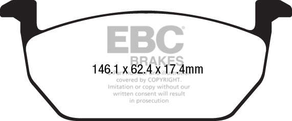 EBC Ultimax Front Brake Pads DPX2225