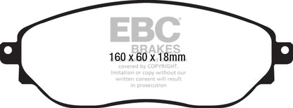 EBC Ultimax Front Brake Pads DPX2226