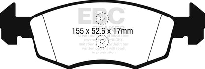 EBC Ultimax Front Brake Pads DPX2241