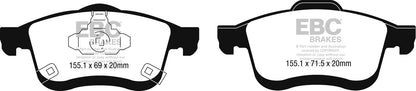 EBC Ultimax Front Brake Pads DPX2248