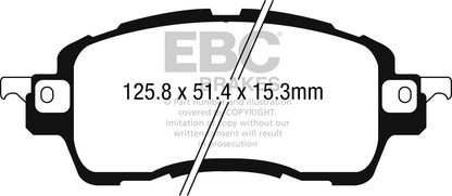 EBC Ultimax Front Brake Pads DPX2275