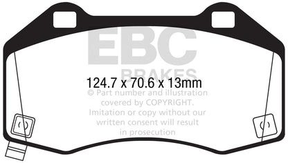 EBC Ultimax Front Brake Pads DPX2286