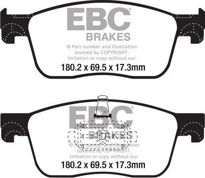 EBC Ultimax Front Brake Pads DPX2308