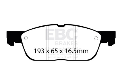 EBC Ultimax Front Brake Pads DPX2383