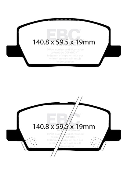 EBC Ultimax Front Brake Pads DPX2420