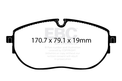 EBC Ultimax Front Brake Pads DPX2434