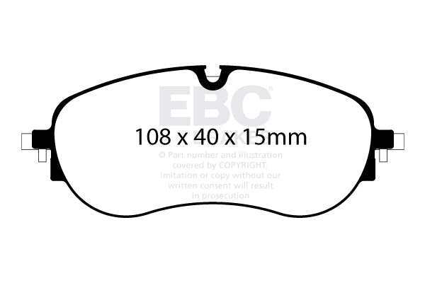 EBC Ultimax Front Brake Pads DPX2452