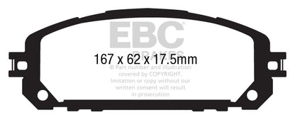 EBC Ultimax Front Brake Pads DPX3030
