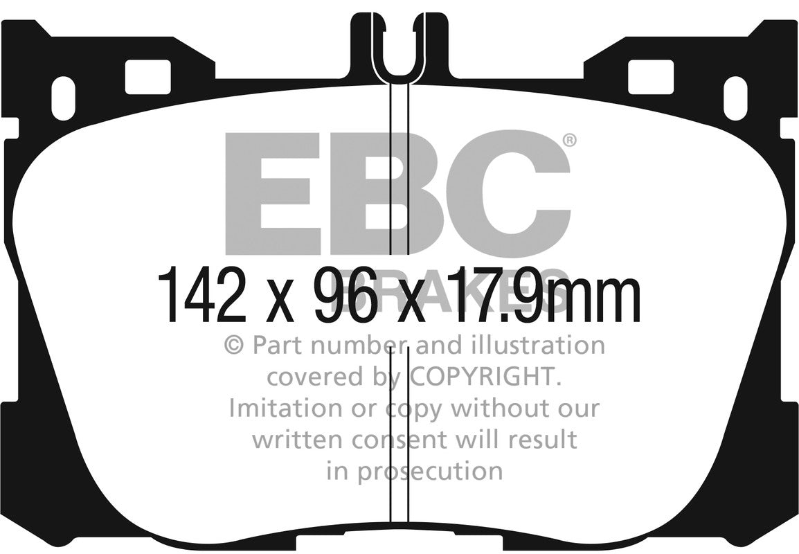 EBC Ultimax Front Brake Pads DPX3070