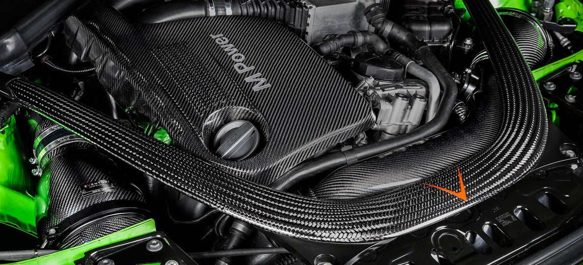 Eventuri Gloss Carbon Intake Kit for BMW M3 M4 F8x S55