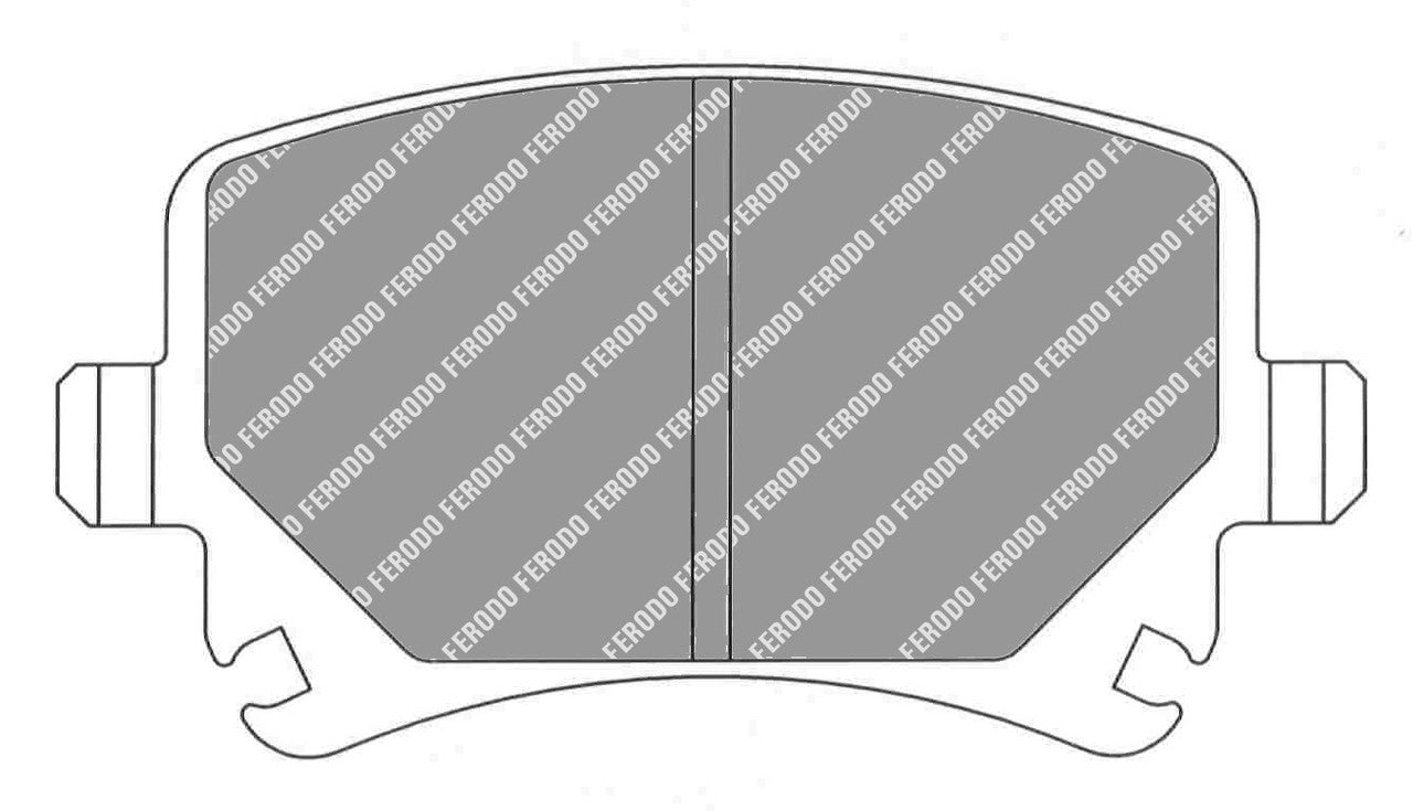 Ferodo DS2500 Rear Brake Pads FCP1636H