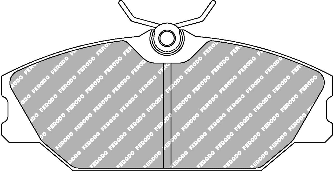 Ferodo DS2500 Brake Pads FCP406H