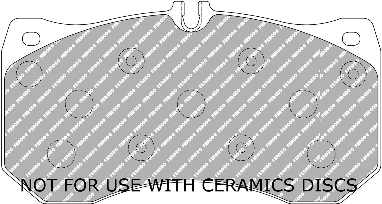 Ferodo DS2500 Front Brake Pads FCP4466H