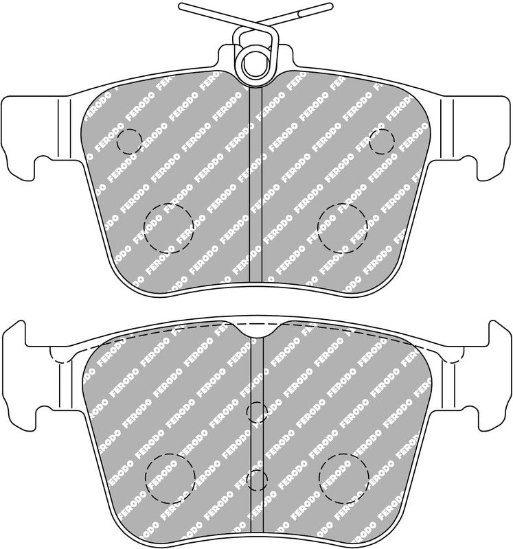 Ferodo DS2500 Rear Brake Pads FCP4697H