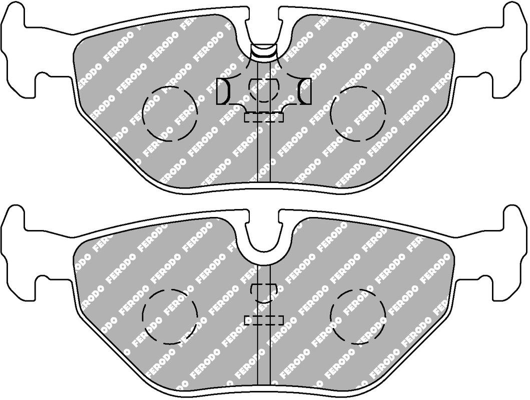 Ferodo DS2500 Rear Brake Pads FCP578H