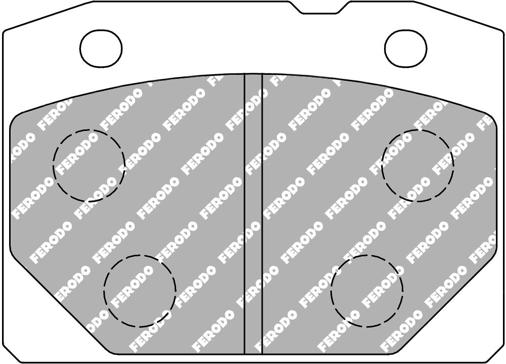 Ferodo DS2500 Front Brake Pads FCP96H