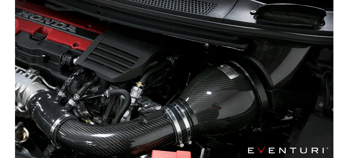 Eventuri Gloss Carbon Intake Kit for Honda Civic Type R FK2