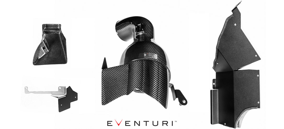 Eventuri Gloss Carbon Intake Kit for BMW M140i M240i M340i B58