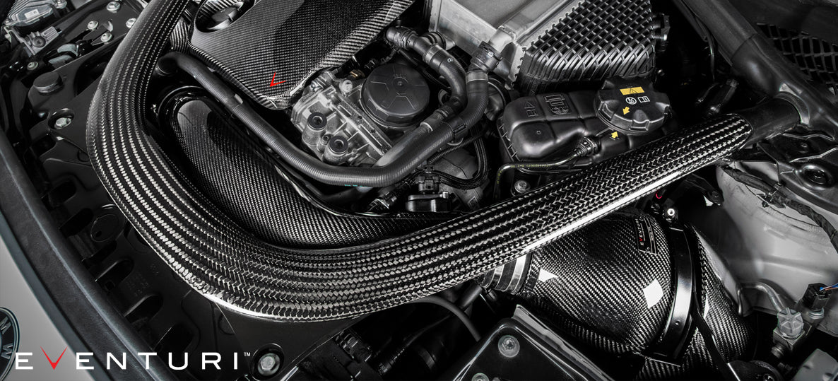 Eventuri Gloss Carbon Intake Kit for BMW M2 Competition S55