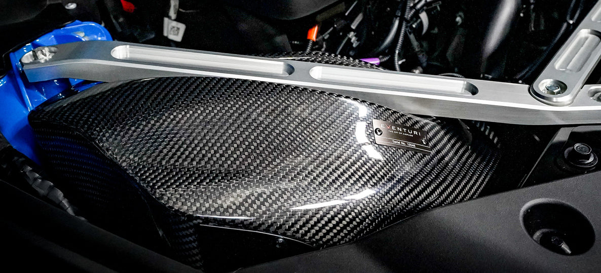 Eventuri Gloss Carbon Intake Kit for Toyota Supra 2.0 B48