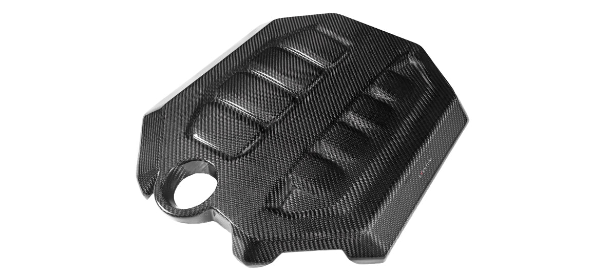 Eventuri Gloss Carbon Engine Cover for Volkswagen Golf R Mk8