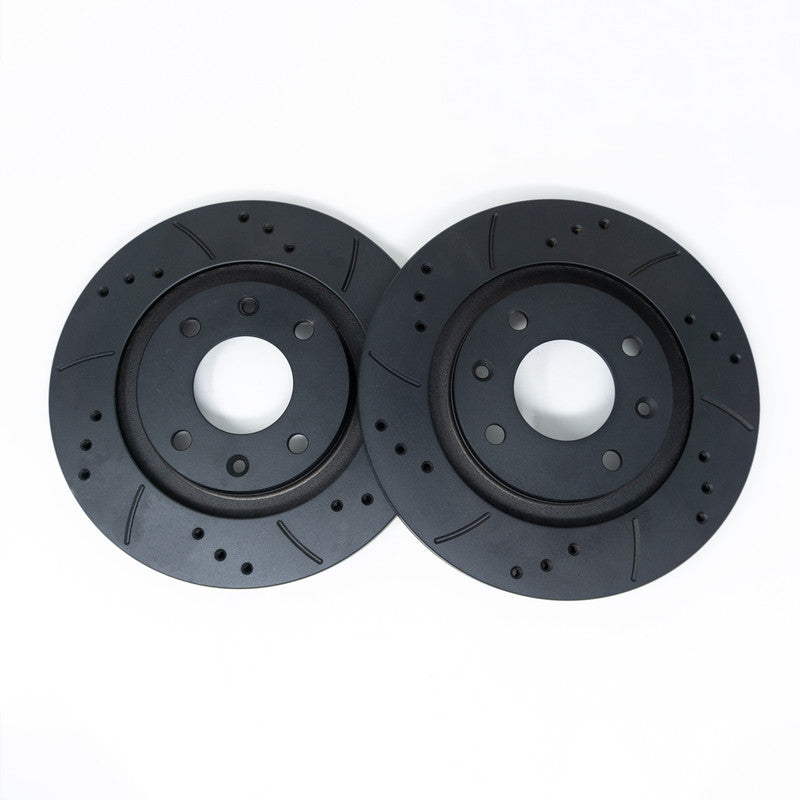 MTEC Front and Rear Brake Discs for Ford Focus RS Mk1 2.0 MTEC1183+MTEC1385