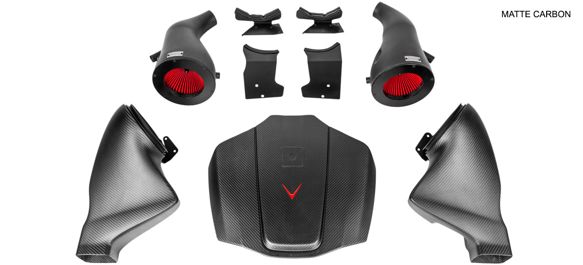 Eventuri Gloss Carbon Intake Kit for Mercedes AMG GTR GTS GT C190 R190