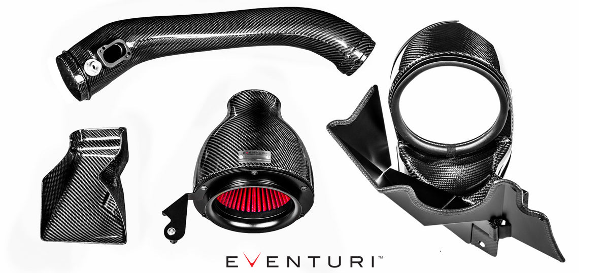 Eventuri Gloss Carbon Intake Kit for BMW M2 M135i M235i 335i 435i N55