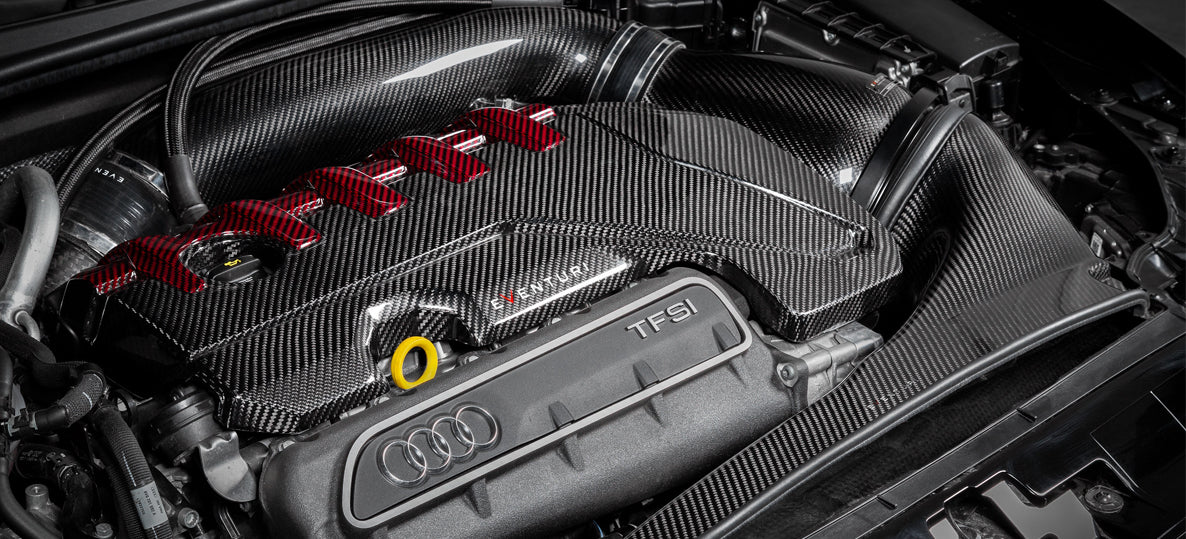 Eventuri Gloss Carbon Engine Cover for Audi RS3 8V / RSQ3 / TTRS 8S Mk3