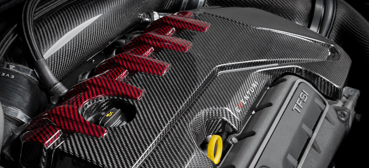 Eventuri Gloss Carbon Engine Cover for Audi RS3 8V / RSQ3 / TTRS 8S Mk3