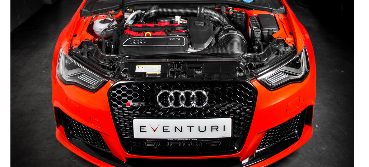 Eventuri Gloss Carbon Intake Kit for Audi RS3 8V Pre-Facelift