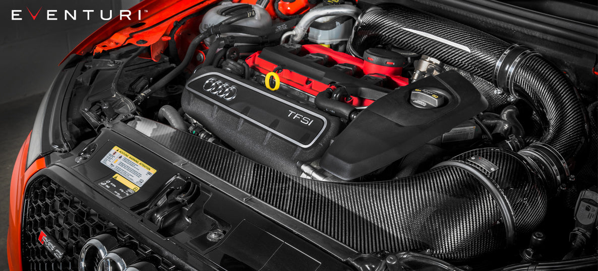 Eventuri Gloss Carbon Intake Kit for Audi RS3 8V Pre-Facelift