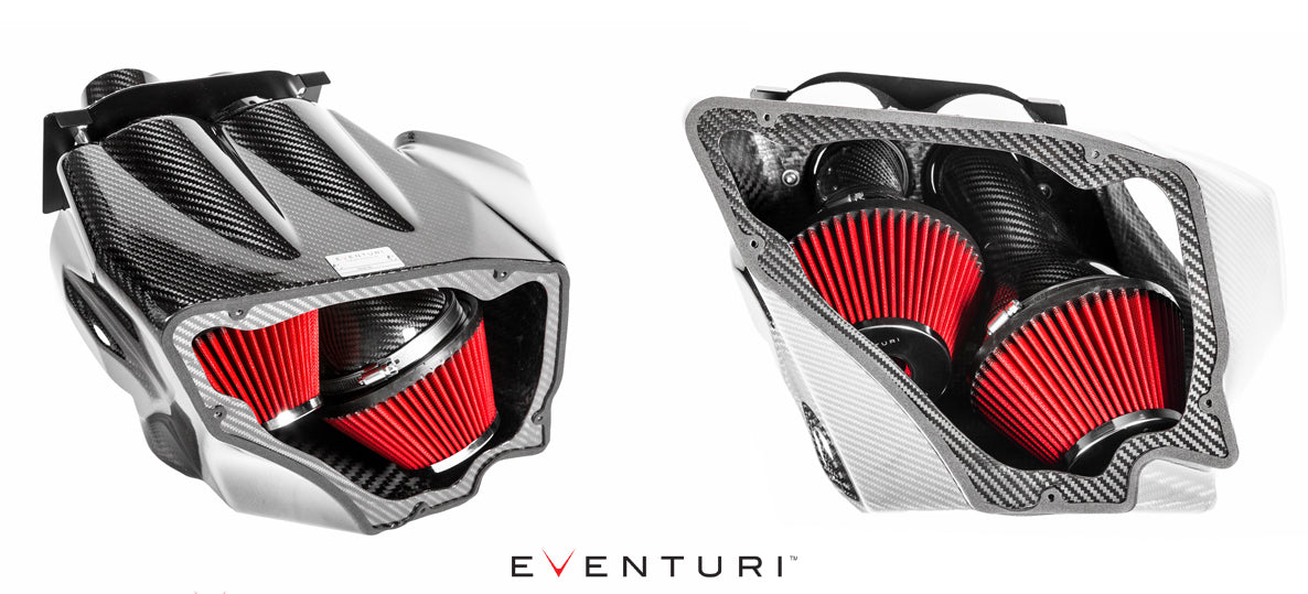 Eventuri Gloss Carbon Intake Kit for Audi RS6 RS7 C7